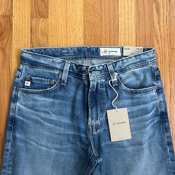 AG Adriano Goldschmied Light Blue Slim Jeans - Picture 2 of 5